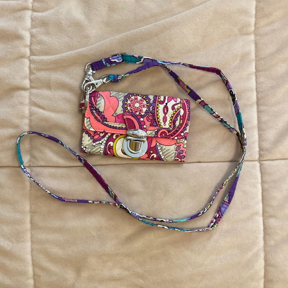 Vera Bradley Wallet with Strap